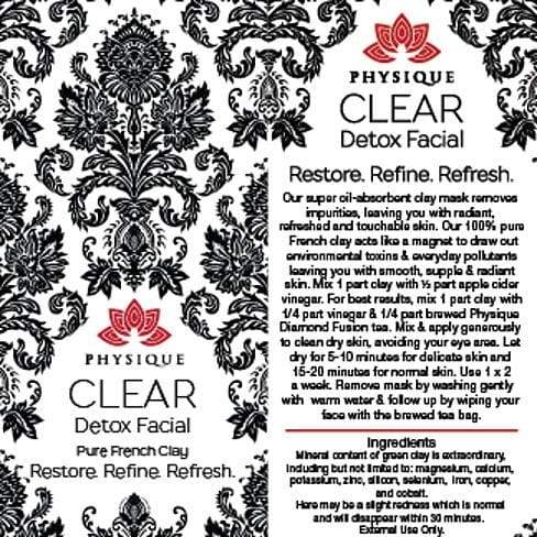 CLEAR- Detox Facial - Physique Tea